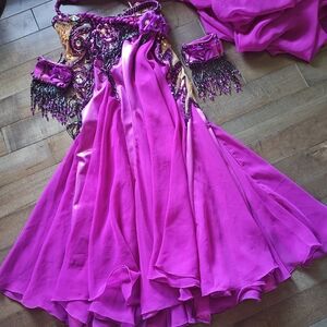 Vibrant Purple Kids Costume